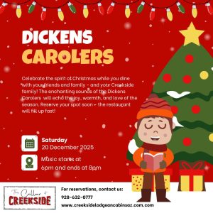 Christmas carols at Creekside